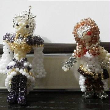 FF9キャラをビーズで作ってみた　その2