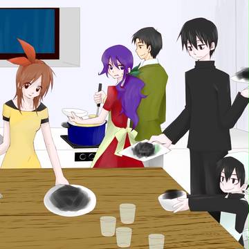 【霧雨が降る森】数年後の食事会