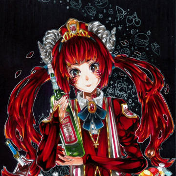 創作絵（没モノ