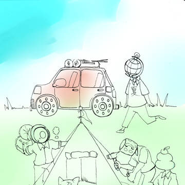 【絵師異形】そうだ、キャンプ行こう。③【交流】