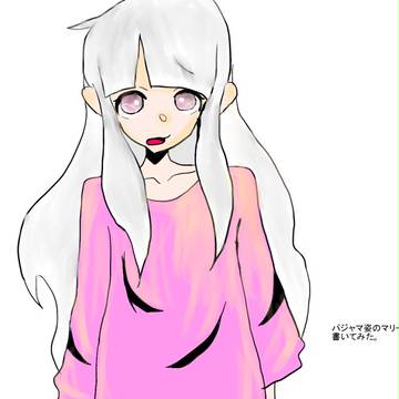 ペンタブで描くのってむずかしいですね。