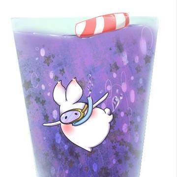 葡萄汽水/小菜頭兔