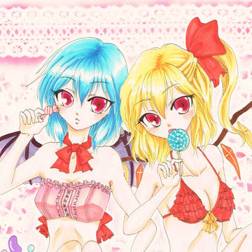 スカーレット姉妹☆お菓子祭り