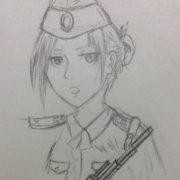 ロシア軍服アニ