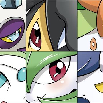 アイコン用ポケモン美少女たち
