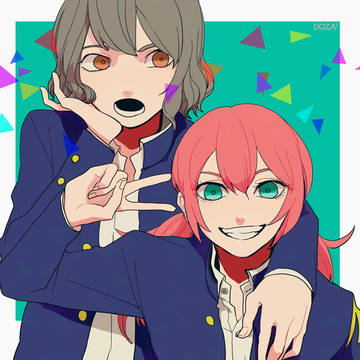にっ