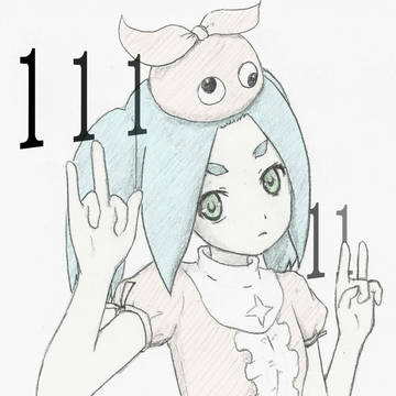 斧乃木ちゃん11,111ツイート祝う