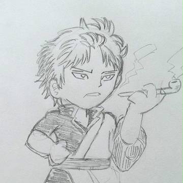 目つきの悪い銀さん
