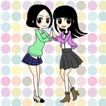 のっちとかしゆか