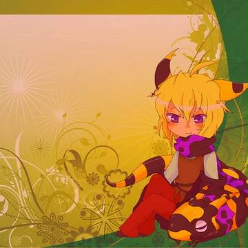 マダラカガ　姉の子擬人化