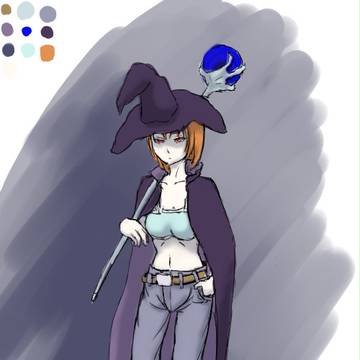 ボーイッシュ魔女と言われたので