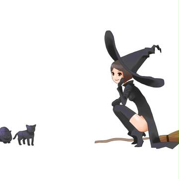 魔女と猫