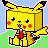 箱ドットピカチュウ