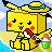 箱ドットピカチュウ(夏Ver)