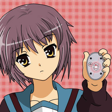Copy-painting: Nagato Yuki