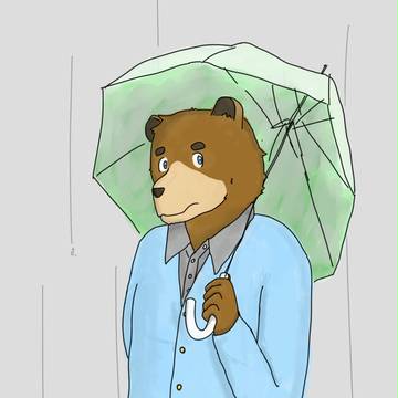 in the rain