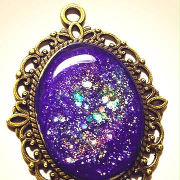 宇宙塗り  レジン