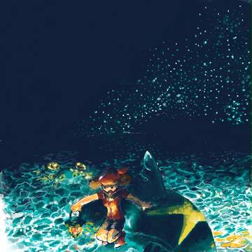 夜のなみのり