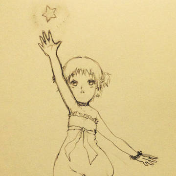 オリジナル シャーペン画凹