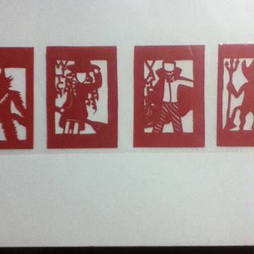 【切り絵】オバケたち