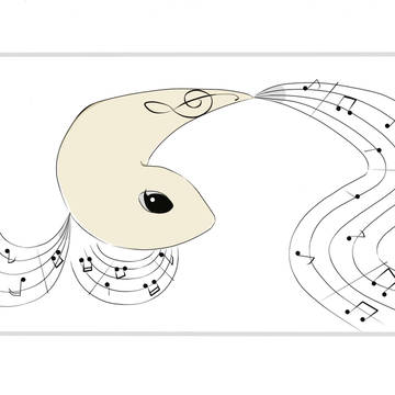 Music Notes Fish