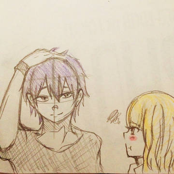 カノカレ リア充 (落書き)