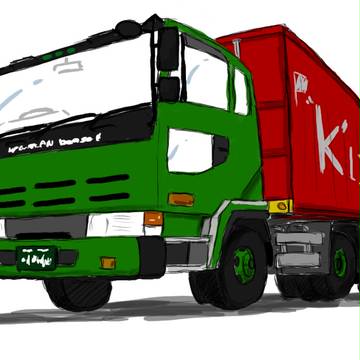 ビックサム コンテナトレーラー