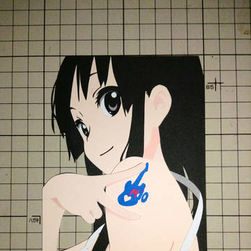 【切り絵】秋山澪