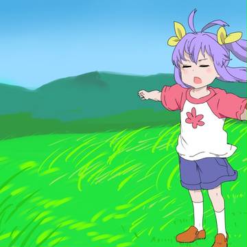 ウチは風・・・風になるのん・・・!!