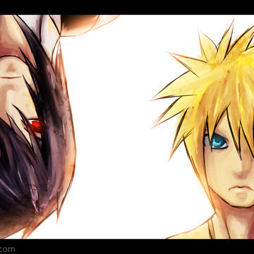 Naruto and Sasuke