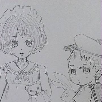 幼い姉弟