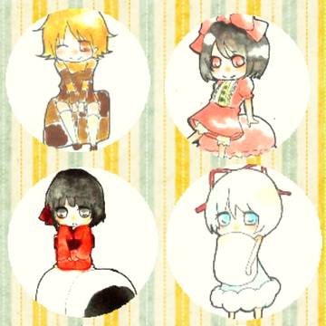 お菓子擬人化