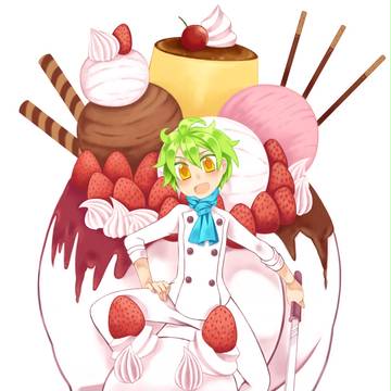 春期限定いちごんパフェ