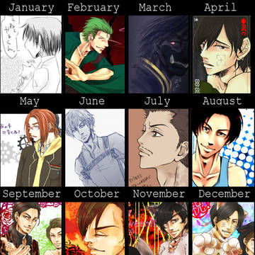 2013年絵師進化録