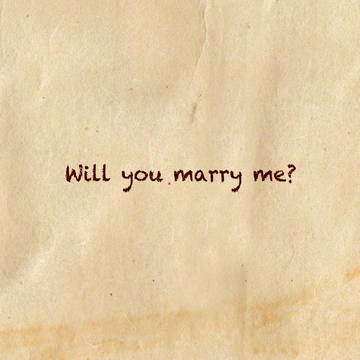 Will you marry me?