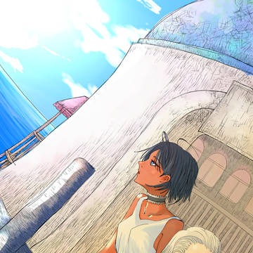小麦肌のお姉さんと