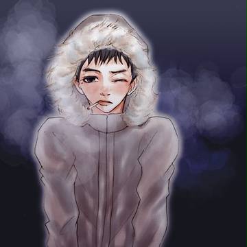 息なのか煙なのか