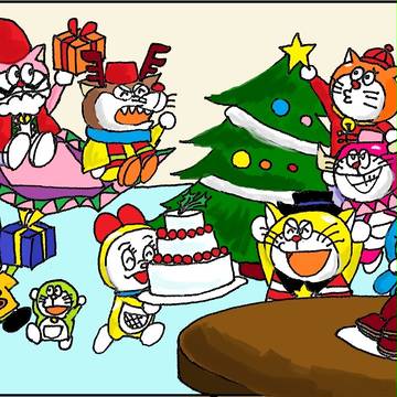 ドラえもんズでクリスマスパーティ