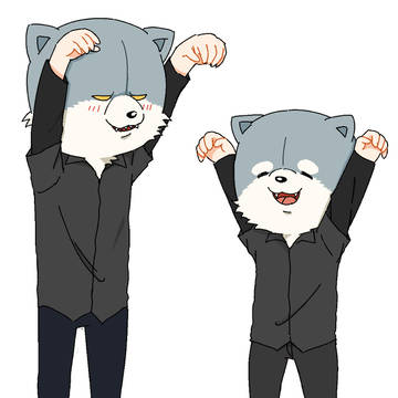 (「 ゚д゚)「 ヘ(・∀・ ヘ )
