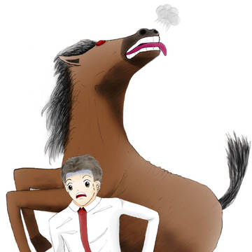 ぶちぎれ暴れ馬