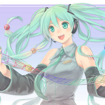 初描き初音さん