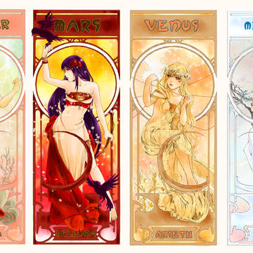 jupiter, mars, venus, mercury