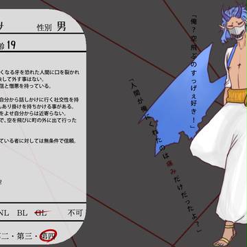 【人外の国】ハムサ【キャラシ】