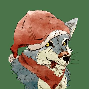 X'mas wolf