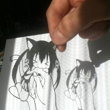 【切り絵】あずにゃん
