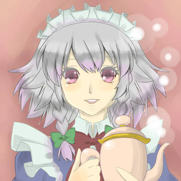 咲夜さんとほっこり