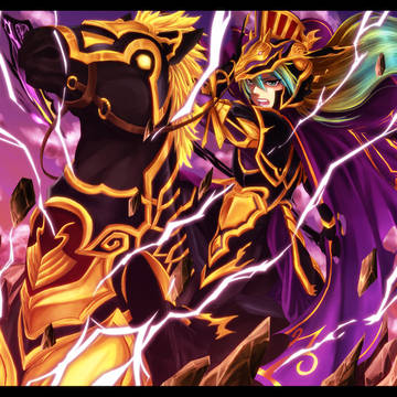 黒き神馬を纏い戦う竜騎士へ