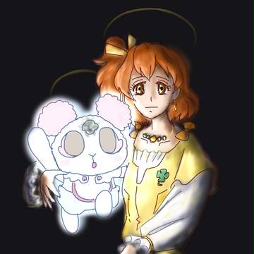 プリキュアで聖母子　2013　差分2枚