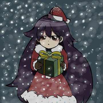 サンタクロースがメリークリスマス