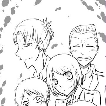 挿絵 リヴァイ班
